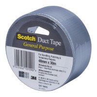 Scotch Duct Tape 944S Silver 48mm x 30m